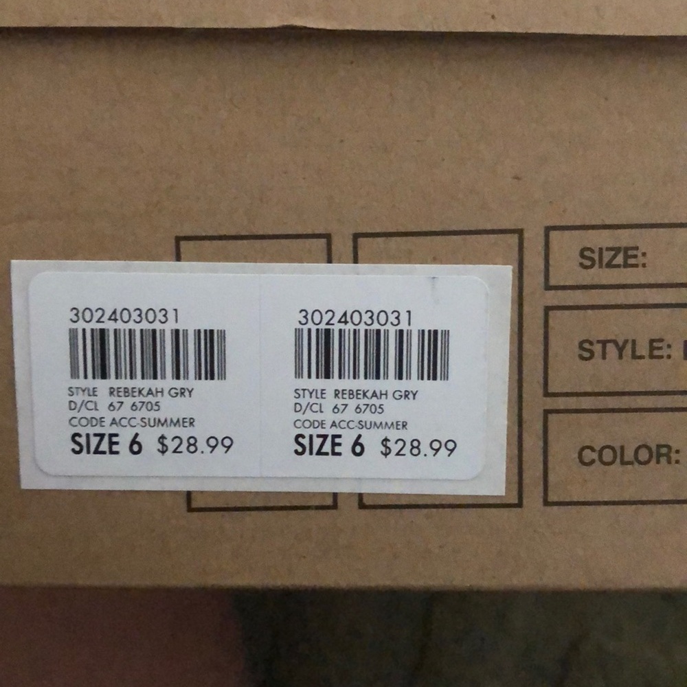 Gray heels - Picture 3 of 3